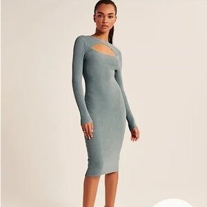 Abercrombie & Fitch black  Long Sleeve Dress sweater dress